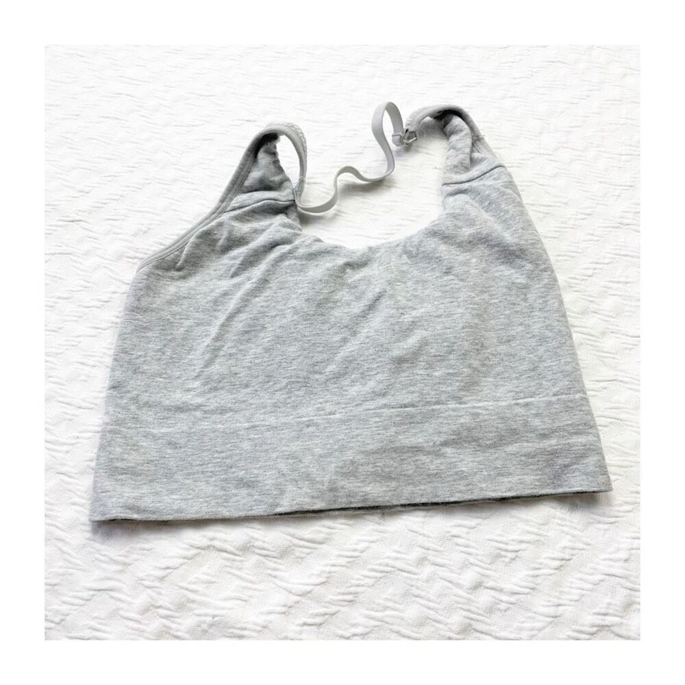 Buy 1 get 1 free xs bralette halter bra top brami gray Auden